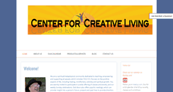 Desktop Screenshot of centerforcreativeliving-ucm.com